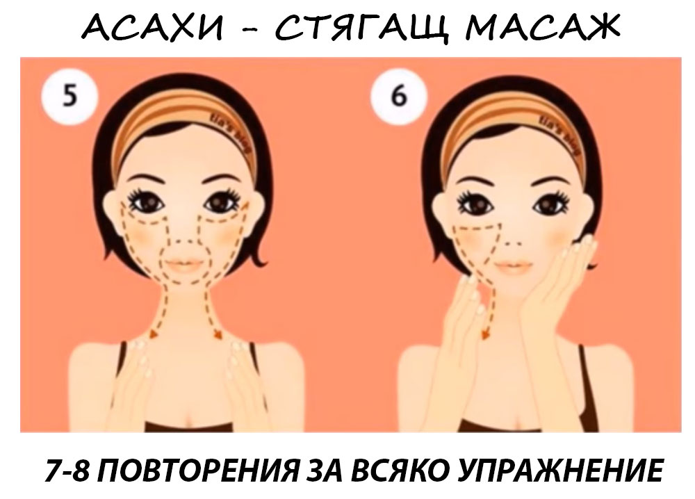 асахи масаж упражнение