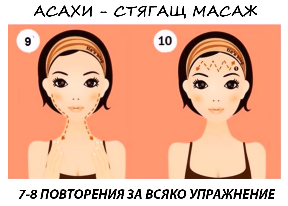 асахи масаж упражнение